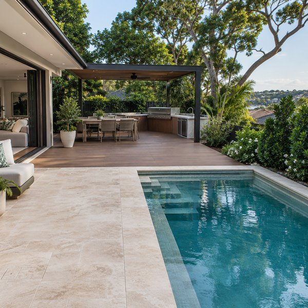 One Finished Look From House to Back Fence - Landscape Construction in Sydney North Shore