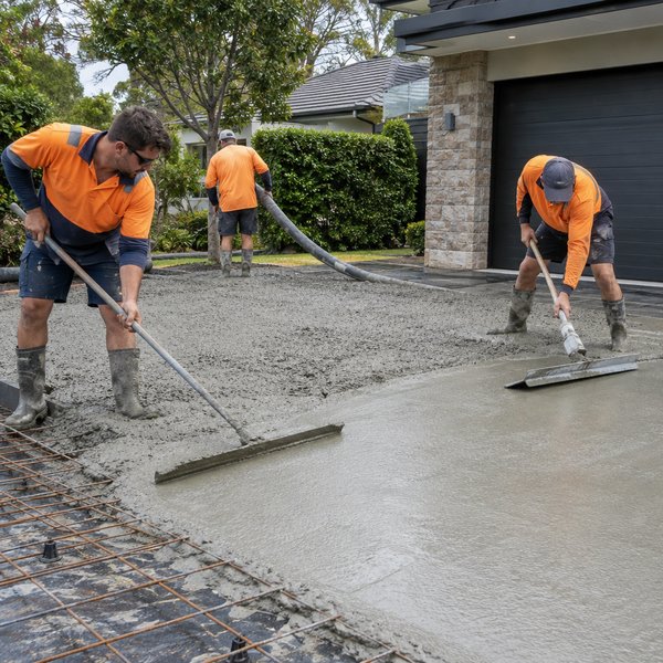 Decorative Concrete & Driveways - Reinforcing, Pouring and Finishing in Sydney North Shore