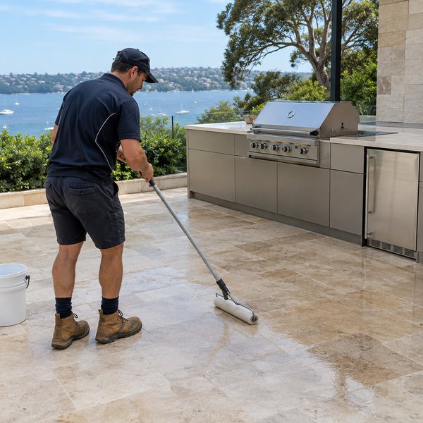 Outdoor Entertaining & Kitchens - Paving, Connections and Final Sealing in Sydney North Shore