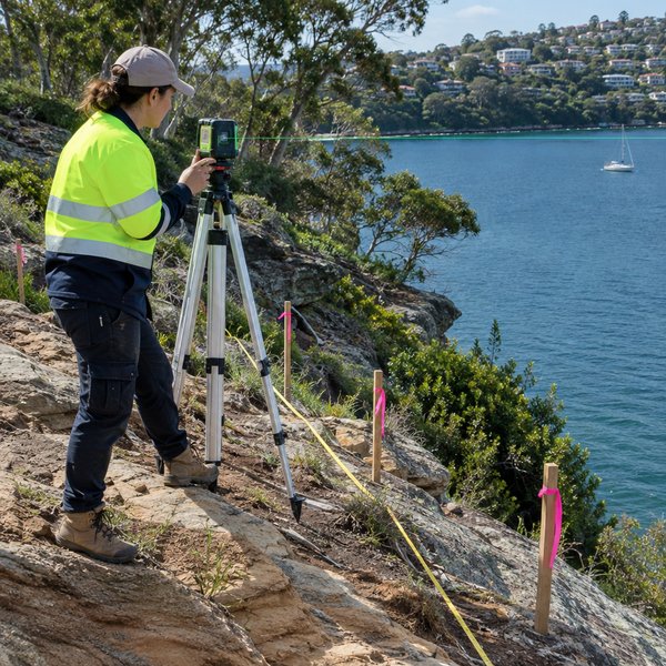 Waterfront & Acreage Landscaping - Site Survey, Levels and Access Planning in Sydney North Shore